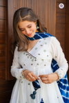KF 2001 Kalaai Roman Silk Embroidery Kurti With Bottom Dupatta Exporters In India